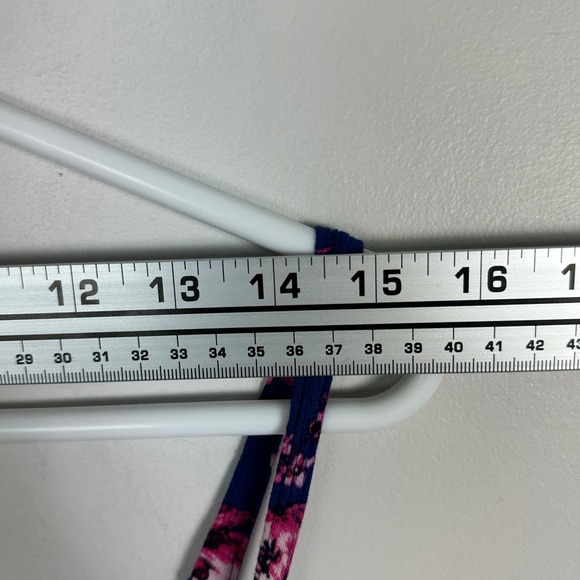 Torrid Tie Front Floral Peplum Tank Top Blue Pink Womens‎ Size 3X Bohemian 2022 - Picture 14 of 16